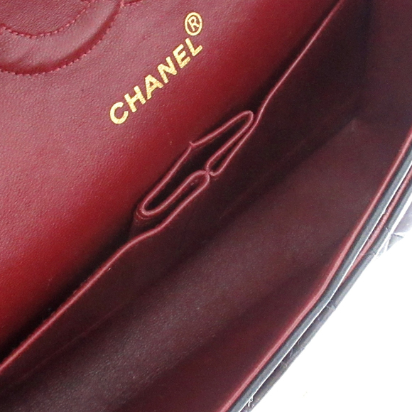 CHANEL Medium Classic Lambskin Double Flap Shoulder Bag - Picture 5 of 15